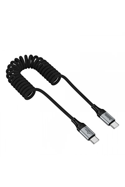 Hoco Cablu Date si Incarcare USB-C - USB-C X121, 60W, 1.5M, Negru