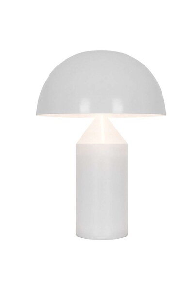 Viokef Επιτραπέζιο Φωτιστικό Nilson 4278901 Δ25x35εκ. 2xΕ14 40W Λευκό