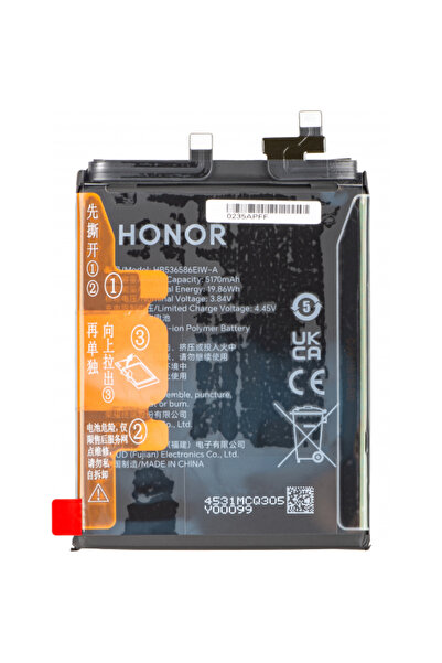 HONOR Акумулатор 400 Pro, HB536586EIW-A, Сервизен пакет 0235APFF