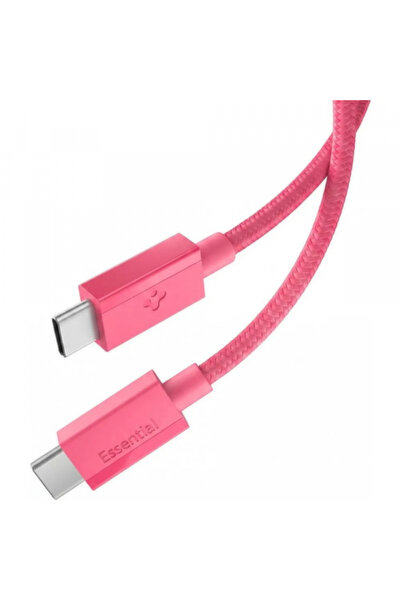 Spigen Cablu Date si Incarcare USB-C - USB-C EB6010CC, 60W, 1m, Roz ACA10414