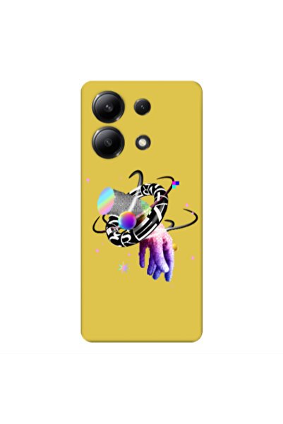 Other Xiaomi Redmi Note 13 4G Y2k Yellow Colored Silicone TPU Θήκη