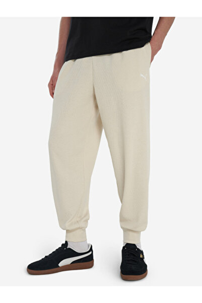 Puma ESS ELEVATED Sweatpants Krem Erkek Eşofman Altı