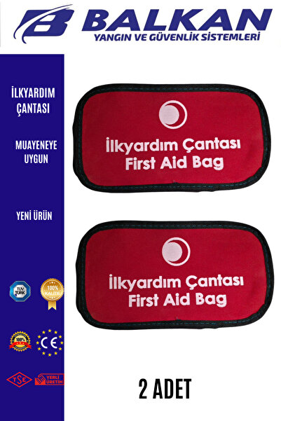 BALKAN YANGIN VE GÜVENLİK SİSTEMLERİ TÜVTÜRK UYUMLU İLKYARDIM ÇANTASI SETİ 2 ...