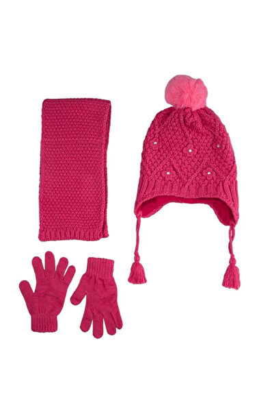 AngelsAccessories ΣΕΤ 3 ΤΕΜΑΧΙΩΝ ΠΛΕΚΤΟ ΜΕ FLEECE ΕΠΕΝΔΥΣΗ ΚΑΙ ΦΟΥΝΤΙΤΣΑ 4-8Y