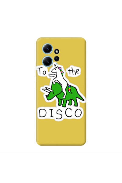 Other Xiaomi Redmi Note 12 4G To the disco Yellow Colored Silicone TPU Θήκη