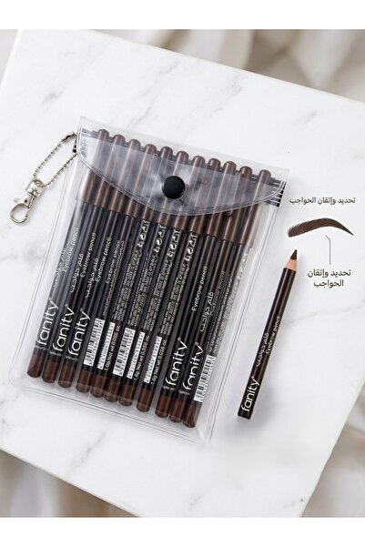 LUXURY Eyebrow Pencil with a Fine Tip for Drawing and Defining Eyebrows, Luxu...