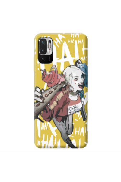 Other Xiaomi Redmi Note 10 Pro 5G Ha Ha Ha Yellow Colored Silicone TPU Θήκη