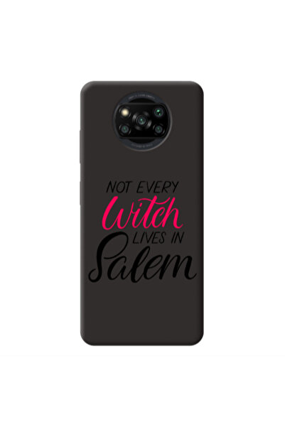 Other Xiaomi Poco X3 /X3 Pro Not every witch lives in salem Black Colored Sil...