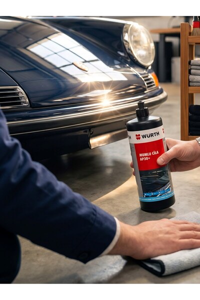 Würth Mumlu Cila AP30 + Oto Yıkama Süngeri + Cam Sabunu Avantaj Paketi