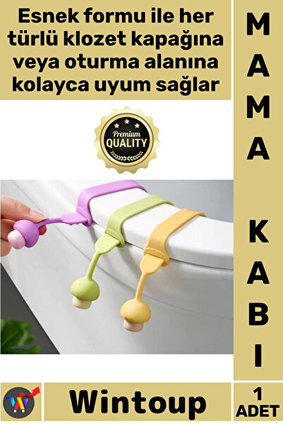 Wintoup # Toilet Seat Apparatus Mushroom Design Practical Bathroom Accessory ...