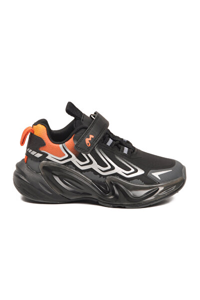 Marco Kids Black-Orange Velcro Boys' Sports Shoes 161-t5440210 P