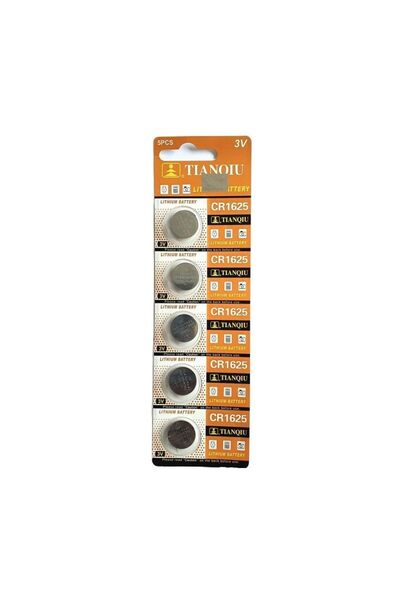 Tradesor Μπαταρίες Λιθίου - CR1625 - 3V - 5pcs - 682191