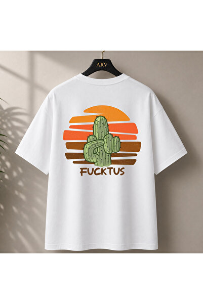 Arv T-shirt تي شيرت بتصميم أوفر سايز من فوكتوس