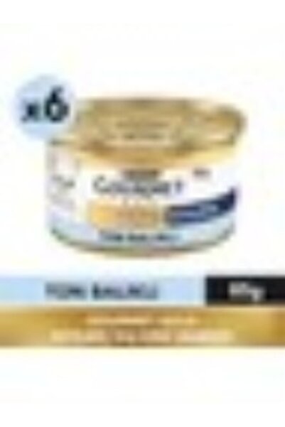 Gourmet Gold Kıyılmış Ton Balıklı Yaş Kedi Maması 85 gr x 6 Adet Besleyici İçerik ile Ton Balığı