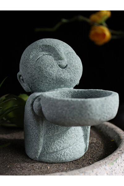 Choice BL570 Little Monk Candle Holder Base, Retro Candle Holder Craft, Home ...