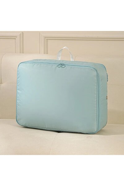 choice2 40X18X30cm Light blue Handheld Foldable Compression Clothes Organizer...