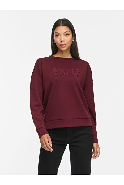 VILA Langärmeliges Sweatshirt VIREFLECT Rundhals