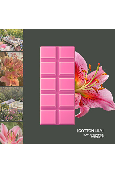 CandleJuice Cotton Lily – Wax Melt Snap Bar 55g