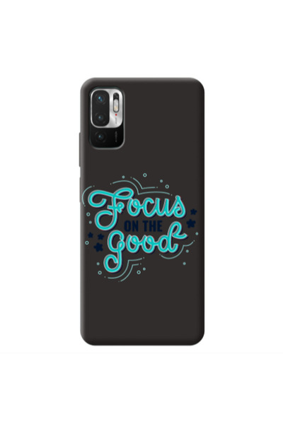Other Xiaomi Redmi Note 10 Pro 5G Focus On The Good Black Colored Silicone TP...