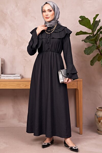hadiora Front Buttoned Dress 20106-4