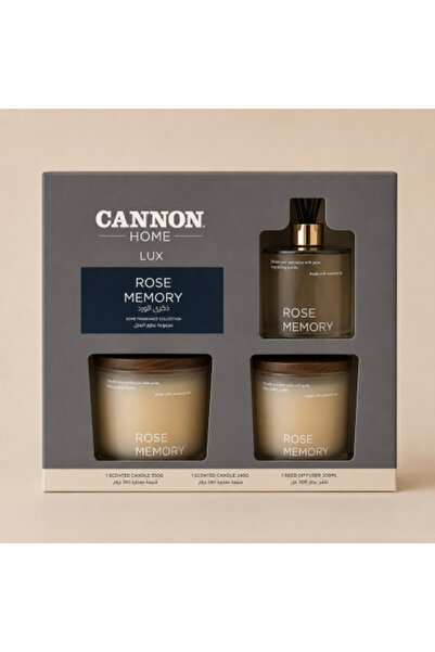 Cannon Home Fragrance Set Rose Anniversary-002Ga