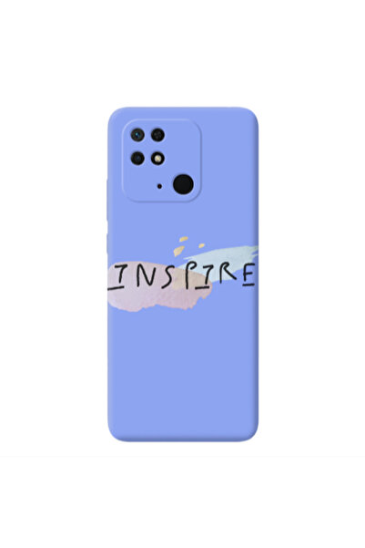 Other Xiaomi Redmi 10C Inspire Light Purple Colored Silicone TPU Θήκη