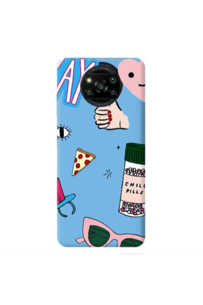 Other Xiaomi Poco X3 /X3 Pro Chill Blue Colored Silicone TPU Θήκη