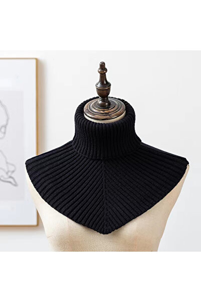 Choice1 01 Women Winter Knitted Cotton Fake Collar Scarf Women Warm Turtlenec...
