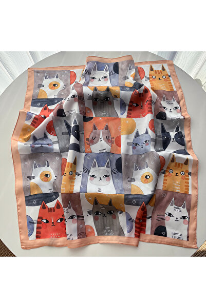 Choice3 وشاح مربع فاخر FJ1211-2-Cat2 للنساء، حجاب أنيق للسيدات، وشاح ناعم من ...