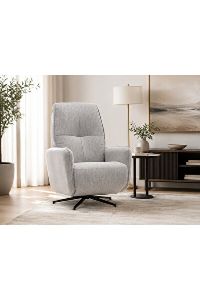 Crestj Luxury Electric Recliner Chair Swivel and Extendable Design for Relaxa...