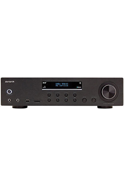Aiwa AMR-200DAB/BK Ενισχυτής Ισχύος Hi-Fi Στερεοφωνικός 100W/4Ω Μαύρο