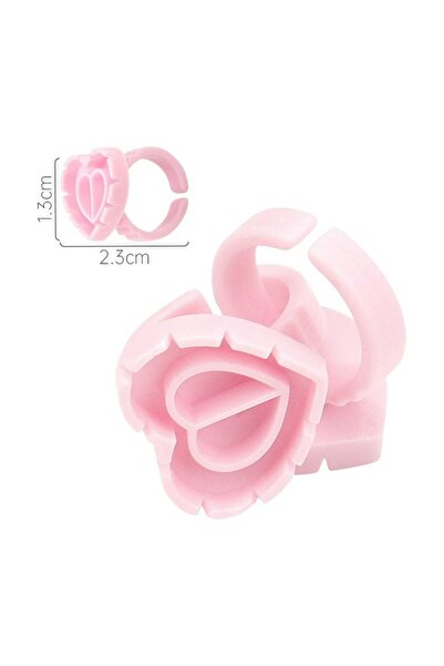 Choice5 100PCS Heart-Pink Wholesale 100Pcs Disposable Container Tattoo Pigmen...