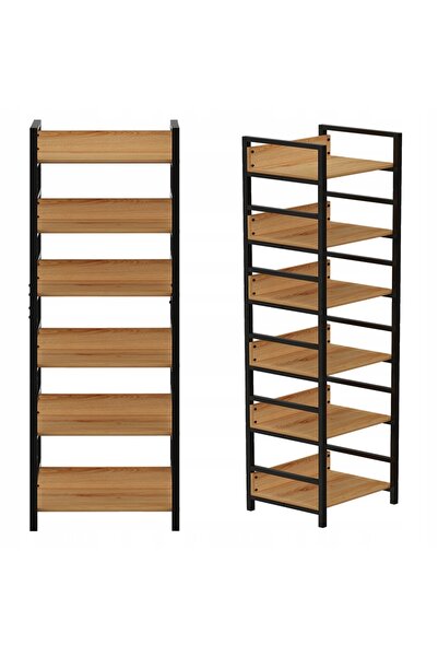 Muvu Bibliotecă înaltă pentru dosare, dulap tip loft, metalică, stil industri...