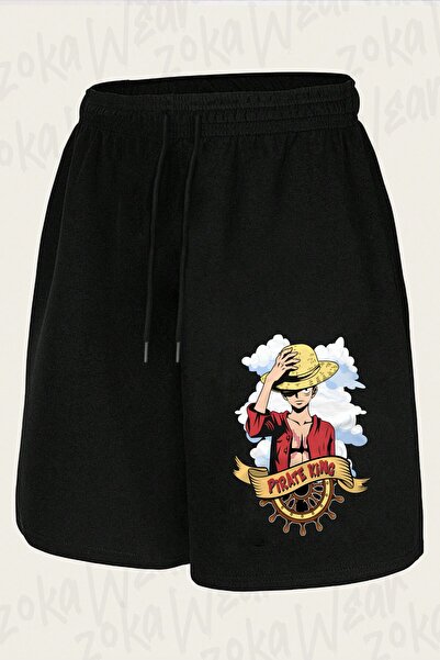 ZOKAWEAR Unisex One Piece Monkey D. Luffy V2 Design Printed Shorts