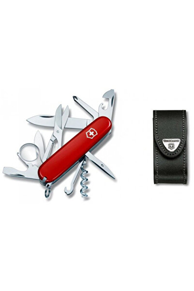 OEM Set briceag/teaca, Victorinox Explorer, Inox, Rosu/Negru