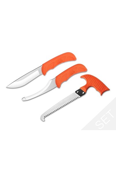 OEM Set Cutite Vanatoare si Evicerare Outdoor Edge Jaeger-Pair cu Ferastrau O...