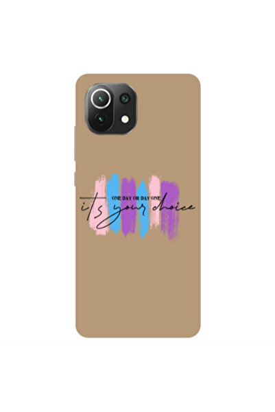 Other Xiaomi Mi 11 Lite One Day Or Day One Brown Colored Silicone TPU Θήκη