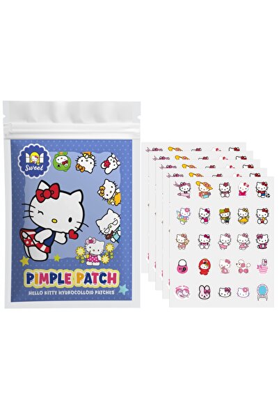 Choice 125pcs 125PCS hello kitty Acne patches, facial acne patches, hydrogel ...