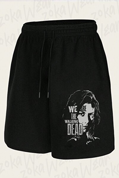 ZOKAWEAR شورت مطبوع بتصميم Meggie The Walking Dead للجنسين