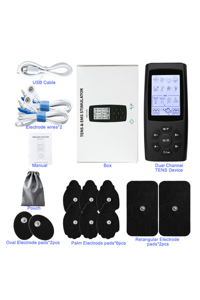 Choice1 With box Electric Muscle Stimulation EMS Acupuncture Physiotherapy Bo...