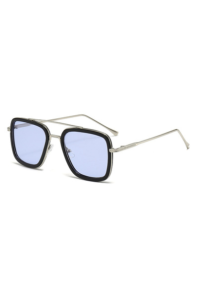 choice2 MULTI 2 Vintage Metal Frame Square Sunglasses Women Men Rectangle Sun...