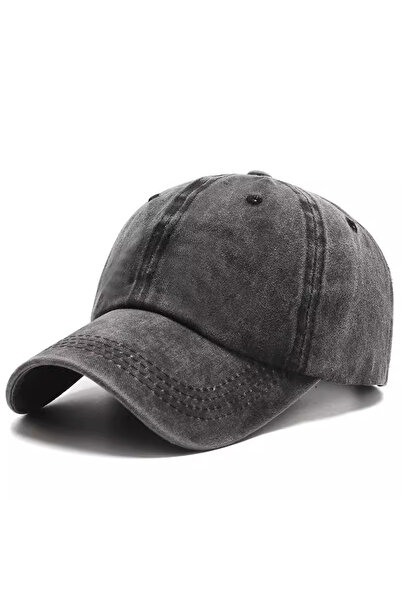 Choice8 Adjustable black Baseball cap, women's artistic retro outdoor Japanes...