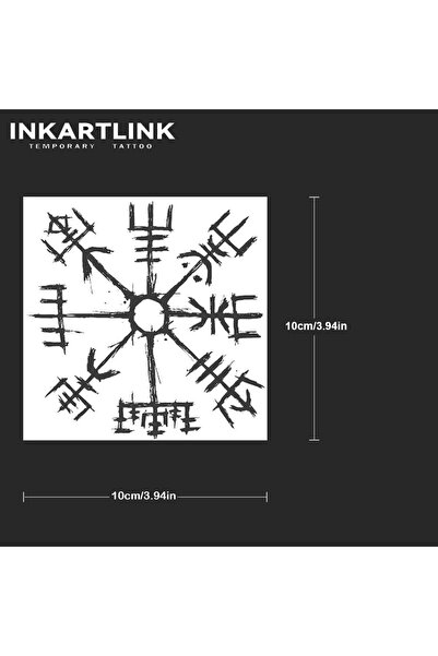 Choice 978-1010M Rune Temporary Tattoo,Lasts To 15 Days New Technology Magic ...