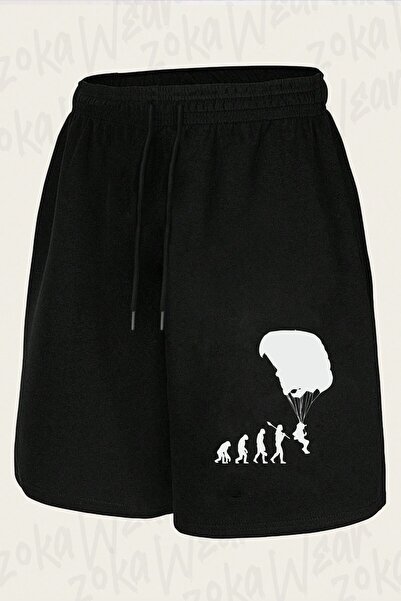 ZOKAWEAR Unisex Paragliding V5 Design Printed Shorts