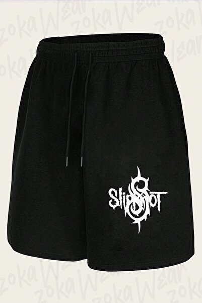 ZOKAWEAR Unisex Slipknot Design Printed Shorts