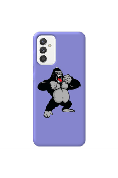 Other Samsung M13 Angry Gorilla2 Purple Colored Silicone TPU Θήκη