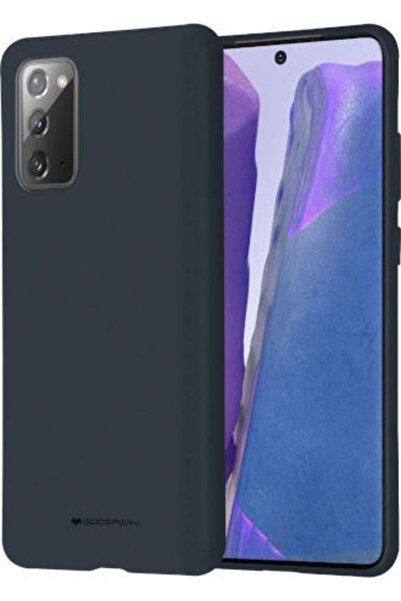 Mercury Husă de protecție din silicon, albastră, cu atingere moale (Galaxy No...