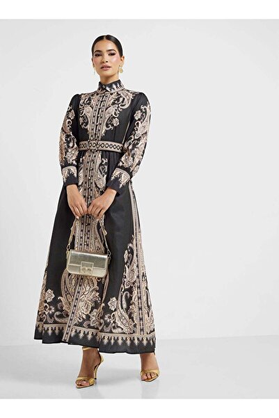 Khizana Abstract Print Dress