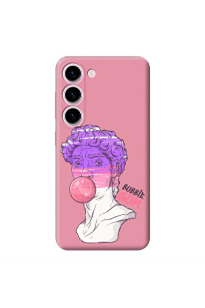 Other Samsung S24 Pin Bubble Pink Colored Silicone TPU Θήκη