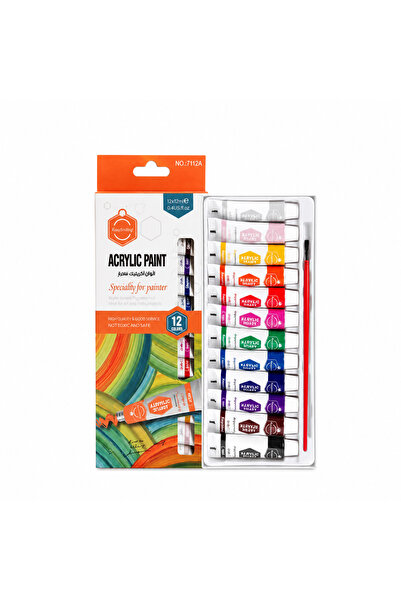 Generic Acrylic Paints 6 ml 12 Colors